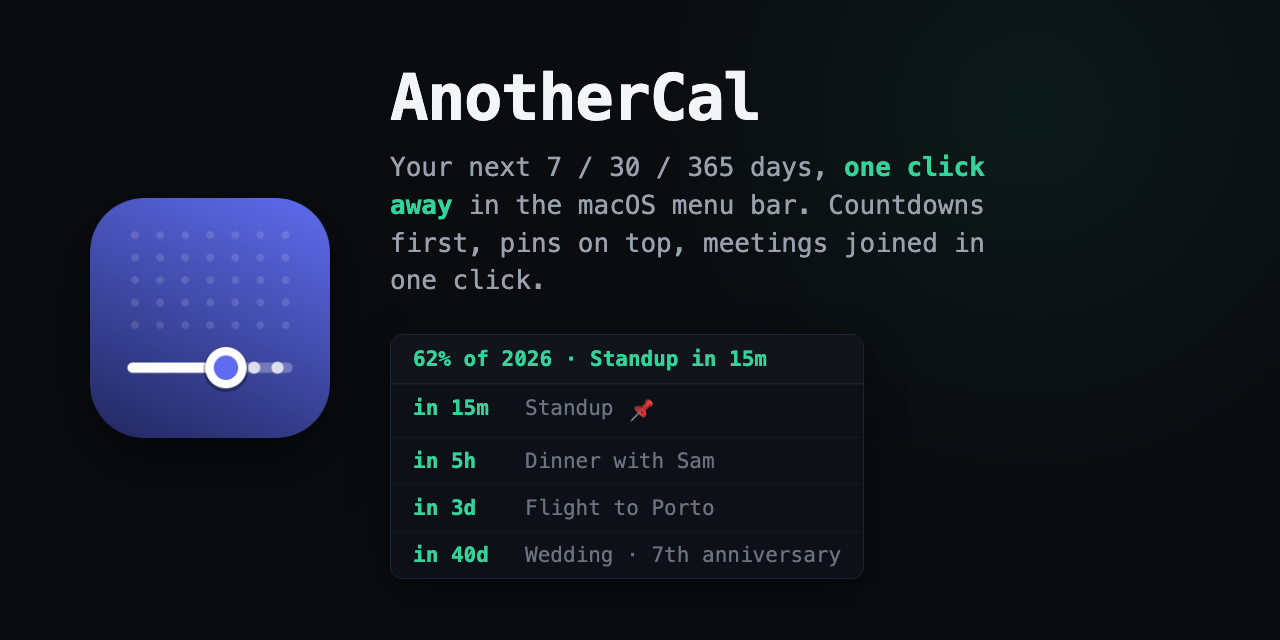 AnotherCal screenshot